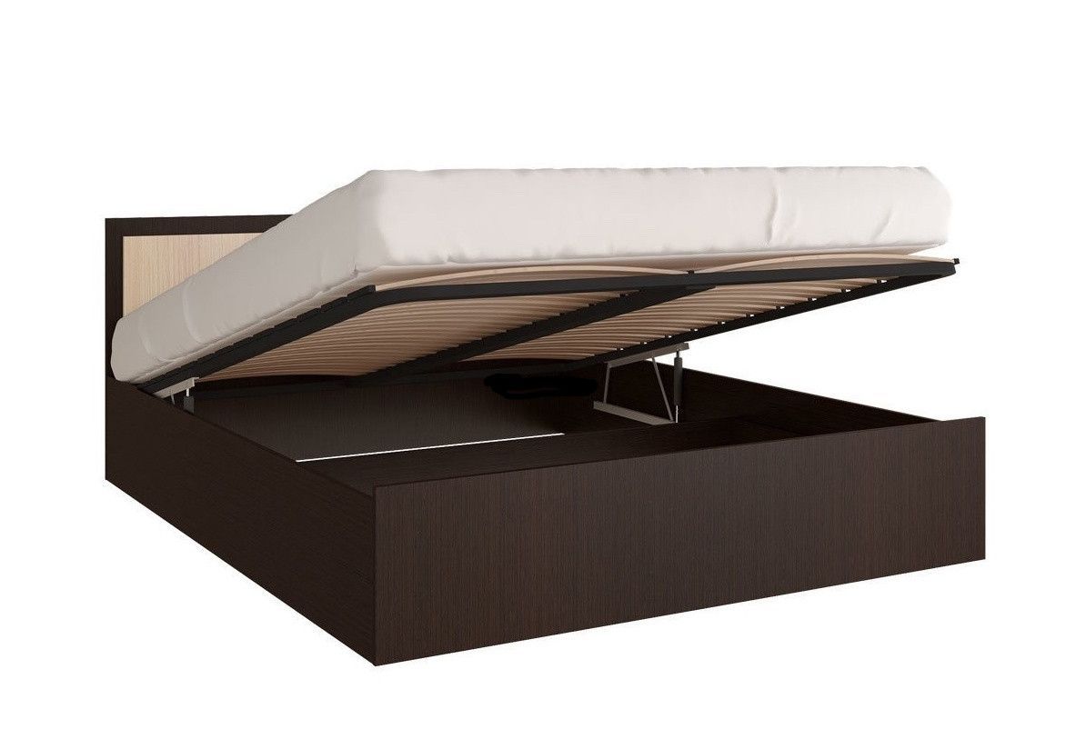 Кровать Фиджи с Подъемным Механизмом (Ш-1445/1645 х В-916 х Г-2042 мм)/Разные Цвета