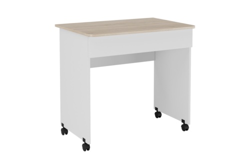 Компьютерный стол Diamond тип 2 дуб сонома / белый