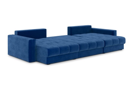 Диван п-образный тик-так Монарх М1О2 темно-синий